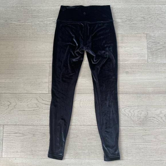 🦊 NWOT Lululemon Wunder Lounge High-Rise Tight 28" *Velvet - Picture 3 of 8